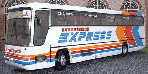 Fife Scottish Stagecoach Express Volvo B10M Plaxton Premiere.